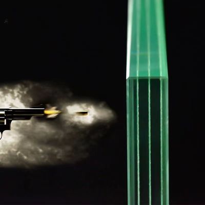 Verre résistant aux explosions sur mesure