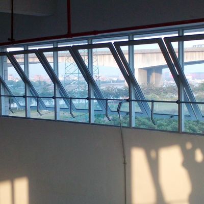 Cadre de fenêtre coulissante en verre suspendu à l'intérieur fenêtres en aluminium