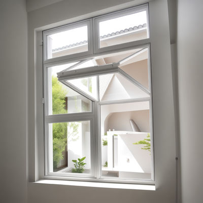 Accueil Panneaux de fenêtres pliables en aluminium Vitres coulissantes bipliées