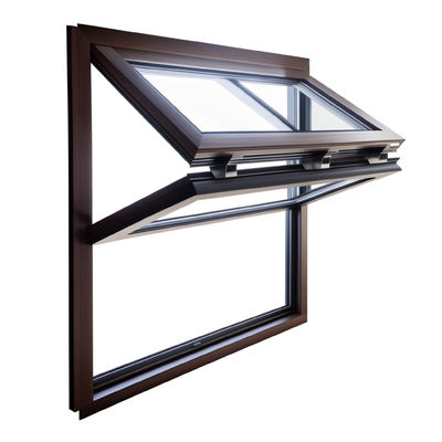 Ventilation thermique de vitres en verre pliable en aluminium