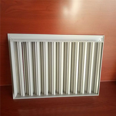 Réglable fenêtre extérieure en aluminium Louvres extérieures personnalisées