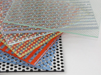 Verres de décoration colorés résistants aux températures personnalisés
