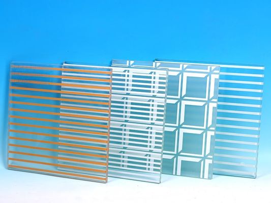 Technique du verre trempé Panneaux de verre de sécurité architecturaux stratifiés de 10 à 13 mm d'épaisseur pour des performances durables