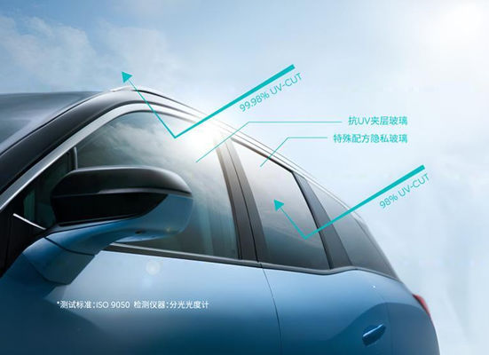 Verre de sécurité stratifié résistant aux UV à haute transparence pour un nettoyage facile et une durabilité durable